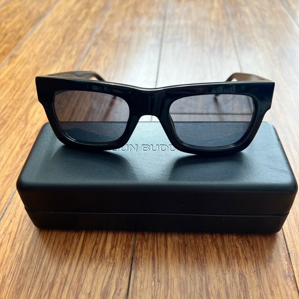 Sun Buddies Greta Black Sunglasses unisex